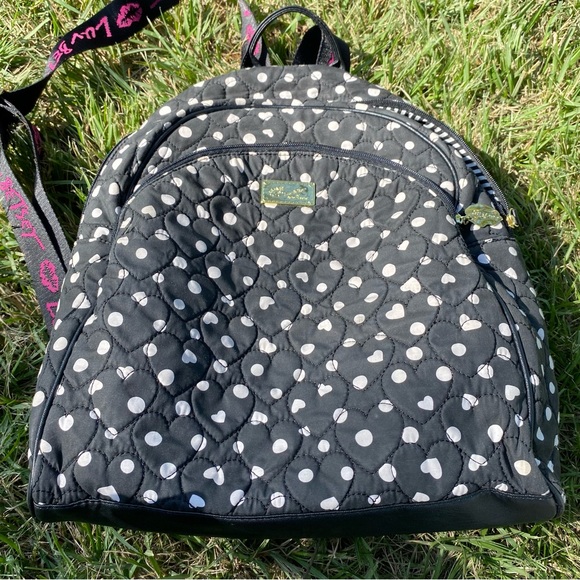 Betsy Johnson Polka dot Backpack - Picture 9 of 10
